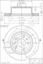 BREMBO 09379910 - DISCO FRENO