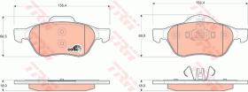 TRW GDB1687 - PASTILLAS DE FRENO