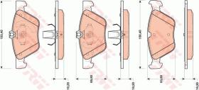 TRW GDB1815 - PASTILLAS DE FRENO