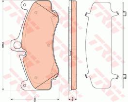 TRW GDB1817 - PASTILLAS DE FRENO