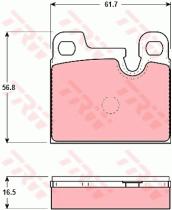 TRW GDB258 - PASTILLAS DE FRENO