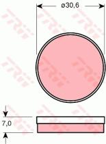 TRW GDB271 - PASTILLAS DE FRENO