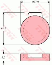 TRW GDB272 - PASTILLAS DE FRENO