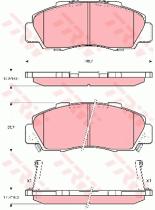 TRW GDB3196 - PASTILLAS FRENO