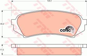 TRW GDB3198 - PASTILLAS DE FRENO