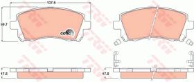 TRW GDB3217 - PASTILLAS DE FRENO