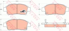 TRW GDB3218 - PASTILLAS DE FRENO