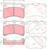 TRW GDB3219 - PASTILLAS DE FRENO