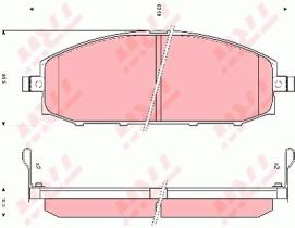 TRW GDB3222 - PASTILLAS DE FRENO