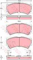 TRW GDB3275 - PASTILLAS DE FRENO