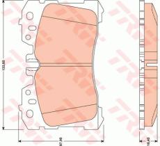 TRW GDB3473 - PASTILLAS DE FRENO