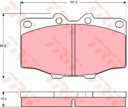 TRW GDB352 - PASTILLAS DE FRENO