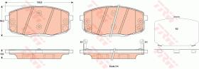 TRW GDB3523 - PASTILLAS DE FRENO