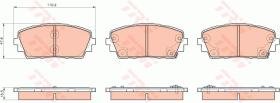 TRW GDB3535 - PASTILLAS DE FRENO