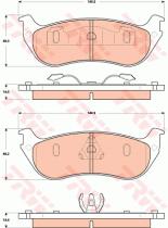 TRW GDB4132 - PASTILLAS DE FRENO
