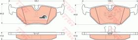 TRW GDB917 - PASTILLAS DE FRENO