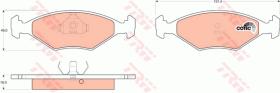 TRW GDB958 - PASTILLAS DE FRENO