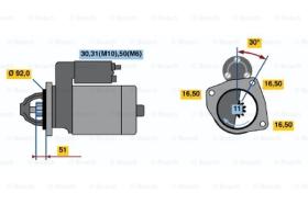 BOSCH 0001371018 - MOTOR DE ARRANQUE