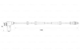 BOSCH 0265006427 - SENSOR GIRO DE RUEDA