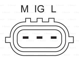 BOSCH 0986049211 - ALTERNADOR