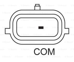 BOSCH 0986080800 - ALTERNADOR