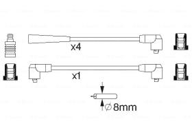 BOSCH 0986356726 - *HT IGNITION CABLE