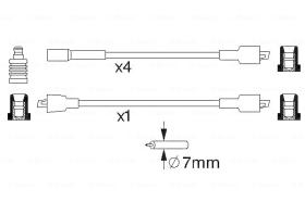 BOSCH 0986356732 - *HT IGNITION CABLE