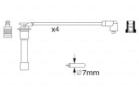 BOSCH 0986356742 - *HT IGNITION CABLE