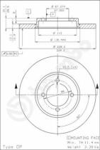 BREMBO 08377410 - DISCO FRENO