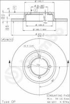 BREMBO 08395610 - DISCO DE FRENO