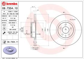 BREMBO 08735410 - DISCO DE FRENO