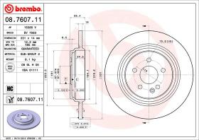 BREMBO 08760711 - DISCO DE FRENO