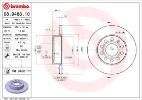 BREMBO 08948810 - DISCO DE FRENO