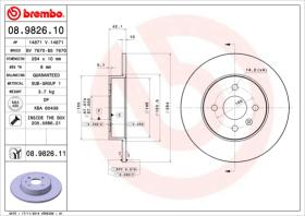 BREMBO 08982610 - DISCO DE FRENO