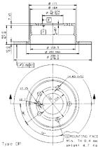 BREMBO 08985980 - DISCO DE FRENO