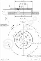 BREMBO 09501020 - DISCO FRENO