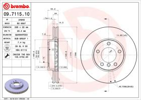 BREMBO 09711510 - DISCO DE FRENO