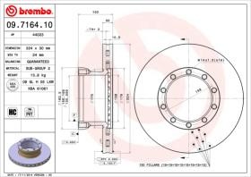 BREMBO 09716410 - DISCO MAN L2000(93-96)F