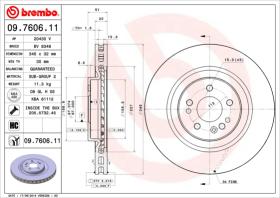 BREMBO 09760611 - DISCO DE FRENO
