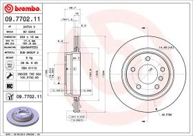 BREMBO 09770211 - DISCO DE FRENO