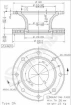 BREMBO 09780410 - DISCO DE FRENO