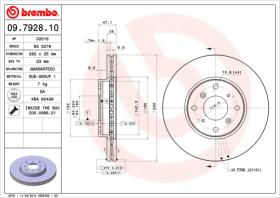 BREMBO 09792810 - DISCO DE FRENO