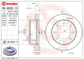 BREMBO 09902210 - DISCO DE FRENO
