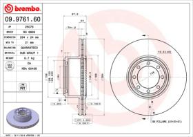 BREMBO 09976160 - DISCO DE FRENO