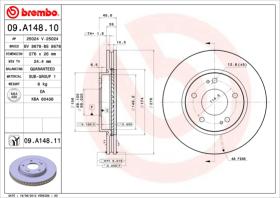 BREMBO 09A14810 - DISCO DE FRENO