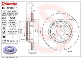 BREMBO 09A27010 - DISCO DE FRENO