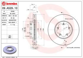 BREMBO 09A52910 - DISCO DE FRENO