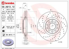 BREMBO 09A81310 - DISCO DE FRENO