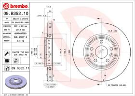 BREMBO 09B35210 - DISCO DE FRENO