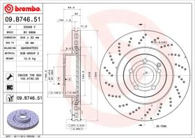BREMBO 09B74651 - DISCO DE FRENO